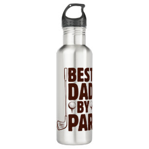 Best Dad By Par Golf Dad 710 Ml Water Bottle