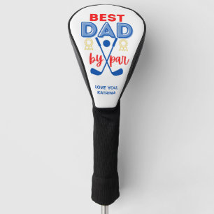 Best Dad By Par Golf Head Cover