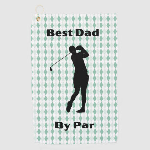 Best Dad by Par Golf Towel