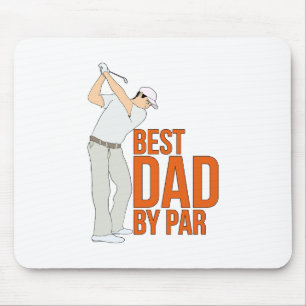 Best Dad By Par Mouse Mat