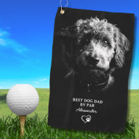 Best Dad By Par Personalised Doodle Dog