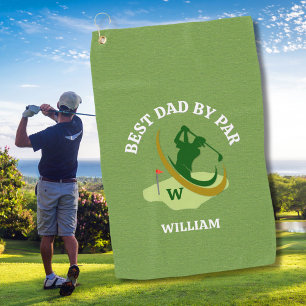 Best Dad By Par Personalised Men's Golf Towel