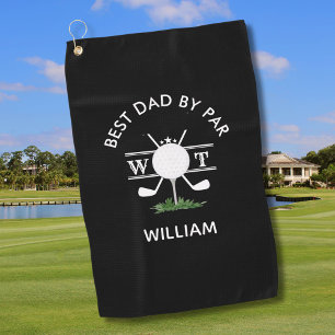 Best Dad By Par Personalised Men's Golf Towel