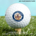 Best Dad By Par Personalised Pet Dog Photo Golfer  Golf Balls<br><div class="desc">Best Dad By Par ... Two of your favourite things , golf and your dog ! Now you can take your best friend with you as you play 18 holes . Customise these golf balls and matching golf accessories with your dogs favourite photo and name . Great gift to all...</div>