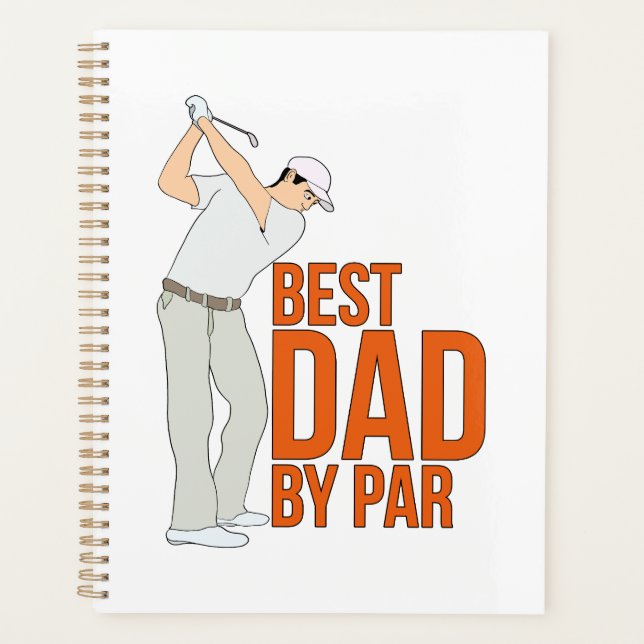 Best Dad By Par Planner (Front)