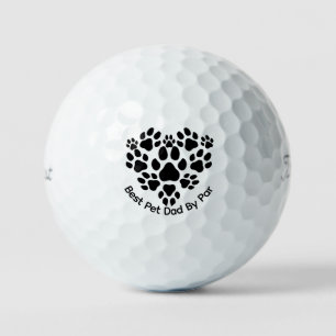 Best Dad By Par Titleist Pro V1 Golf Balls Gift