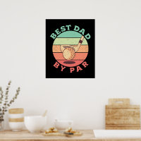 Best Dad By Par Vintage Golf Lover Dad Gifts