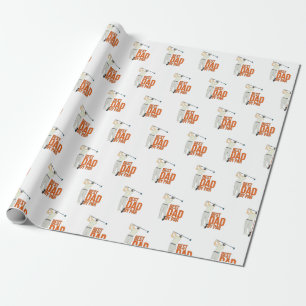 Best Dad By Par Wrapping Paper