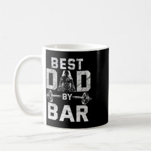 Best Dad By R For Gym Workout Dads For Fathers Day Coffee Mug
