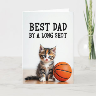 Best Dad Cat Card