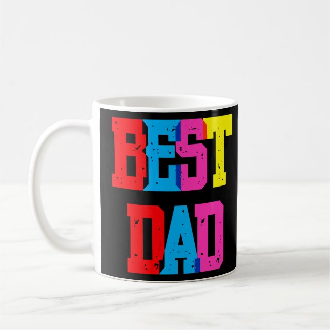 ‘BEST DAD’ COFFEE MUG (Left)