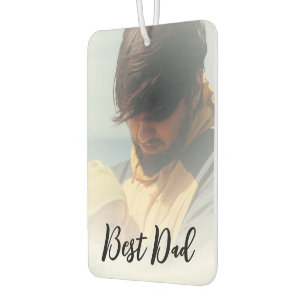 best dad custom full photo car air freshener