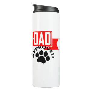 Best Dad Dog Approved Thermal Tumbler