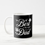 Best Dad Elegant Design Coffee Mug<br><div class="desc">An elegant design with lovely calligraphy,  stars,  a hat and a beer stein. This can be offered as a perfect gift to your Father,  Brother,  Uncle,  Grandfather!</div>