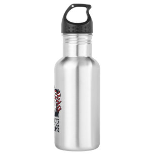 Best Dad Ever 250 Years Patriotic Eagle Dad T-Shir 532 Ml Water Bottle
