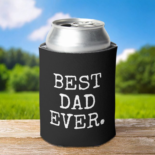 Best Dad Ever 2 Photo Can Cooler (Creator Uploaded)