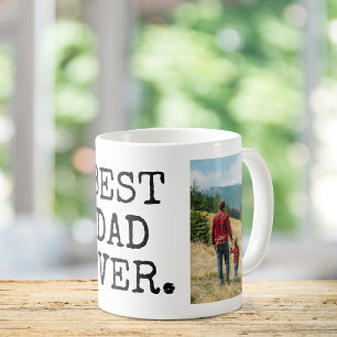 Best Dad Ever 2 Photo Coffee Mug