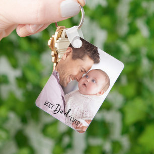 Best Dad Ever 2-photo Key Ring
