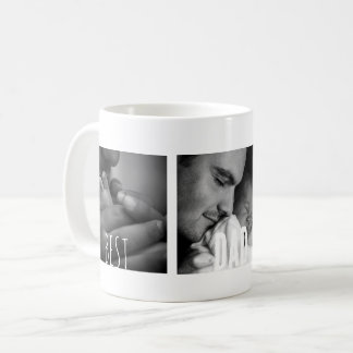 Best Dad Ever 3 photo Personalized Coffee Mug