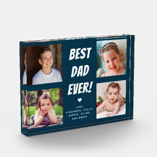 Best Dad Ever 4 Photos Family