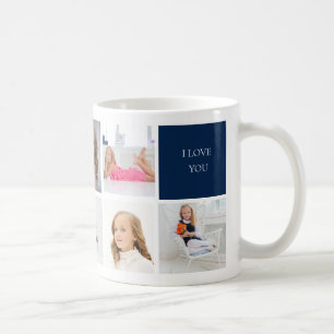 Best Dad Ever 8 Photo Coffee Mug