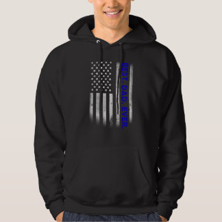 Best Dad Ever American Flag Father's Day Hoodie