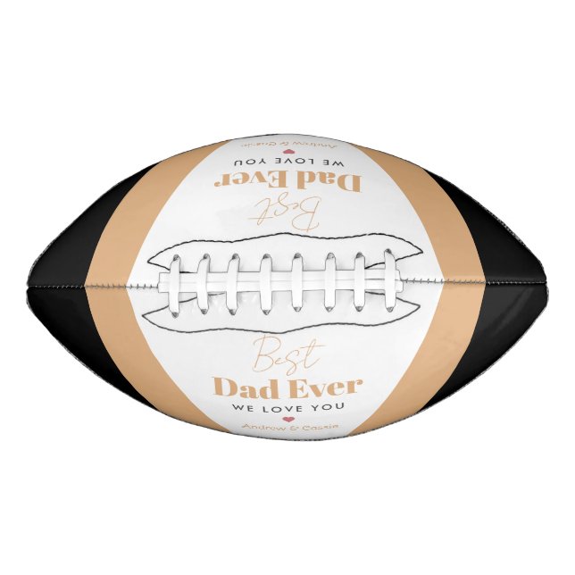 Best dad ever american football (Front)