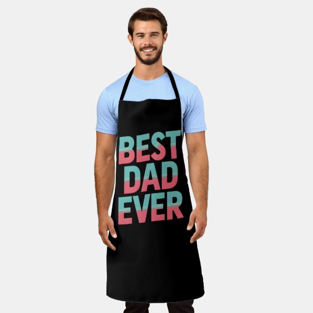 Best Dad Ever  Apron (Worn)