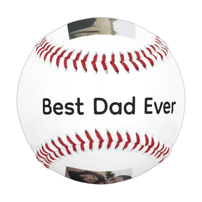 Best Dad Ever Baseball (Front)
