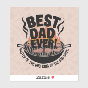 Best Dad Ever BBQ Design – King of the Grill 