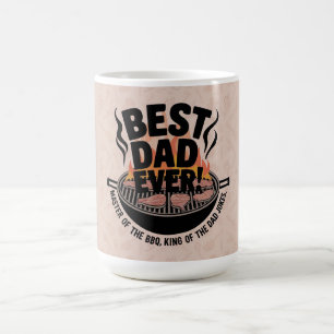 Best Dad Ever BBQ Design – King of the Grill Coffee Mug