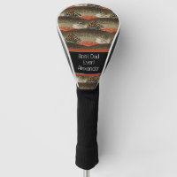 Best Dad Ever Black Rust Fisherman fly fishing