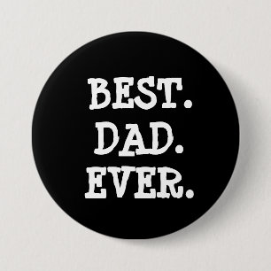 Best Dad Ever Blue Button