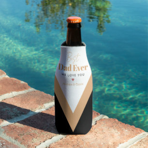 Best dad ever bottle cooler