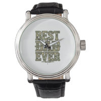 Best Dad Ever Camo Vintage Engraving Design_1