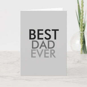 Best Dad Ever Card