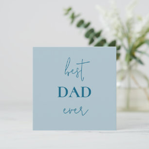 Best Dad Ever Card Father's Day Gift