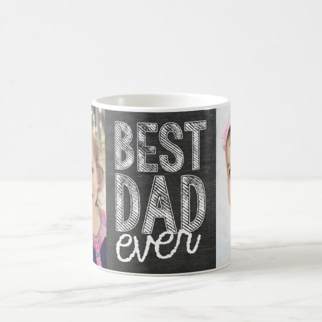 Best Dad Ever Chalk Mug (Center)