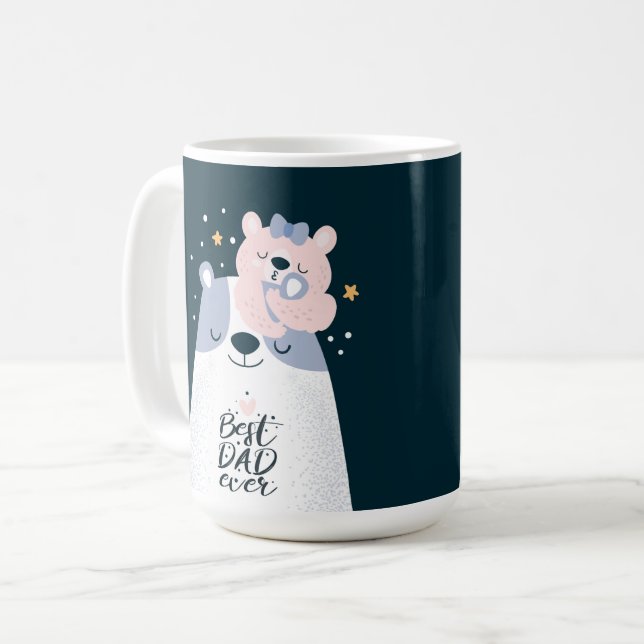 Best Dad Ever Coffee Mug (Front Left)