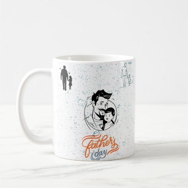 Best Dad Ever Coffee Mug | Father's Day Gift for D (Left)
