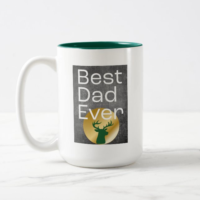 Best Dad Ever Coffee Mug Hunting  (Left)