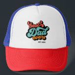 Best Dad Ever Colourful Retro Father’s Day Gift Trucker Hat<br><div class="desc">Best Dad Ever Colourful Retro Father’s Day Gift Trucker Hat</div>