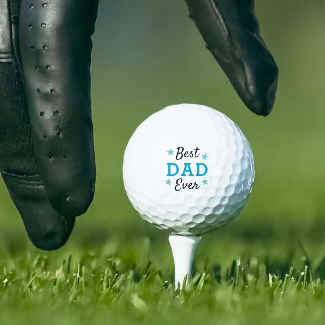 Best Dad Ever | Cool Father's Day Golf Balls (Creator Uploaded)