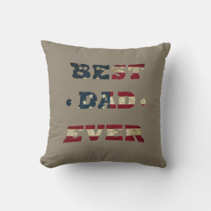 best dad ever cushion