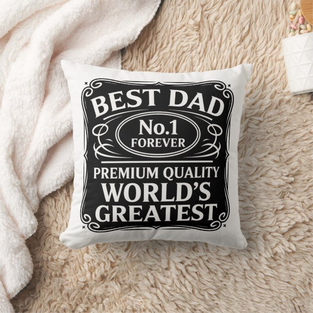 Best Dad Ever Cushion (Blanket)