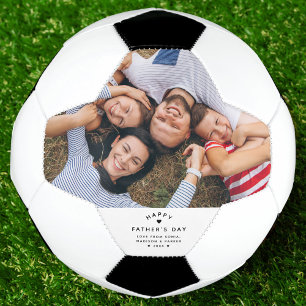 Best Dad Ever Custom Cool Photo Fathers Day Soccer Football