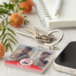 Best Dad Ever Custom Father's Day Gift Key Ring