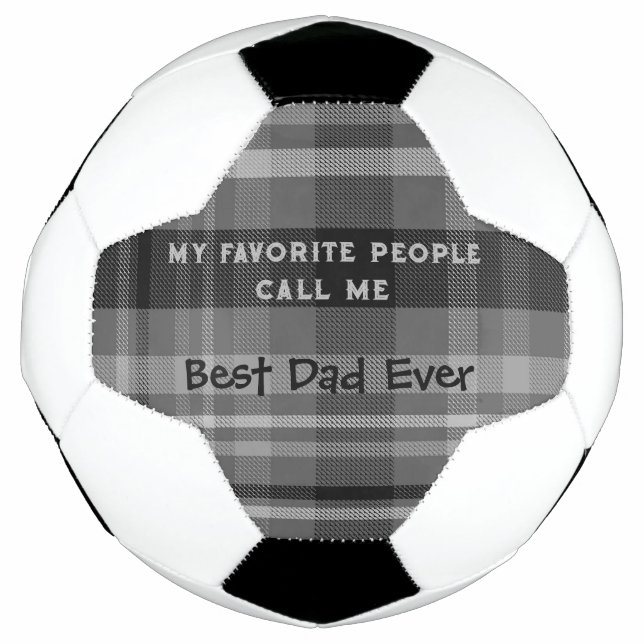 Best Dad Ever Custom  Football (Front)