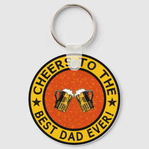 BEST DAD EVER custom key chain