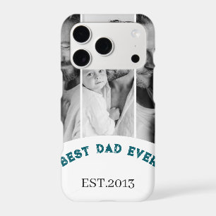 Best Dad Ever Custom Multi Photo Collage